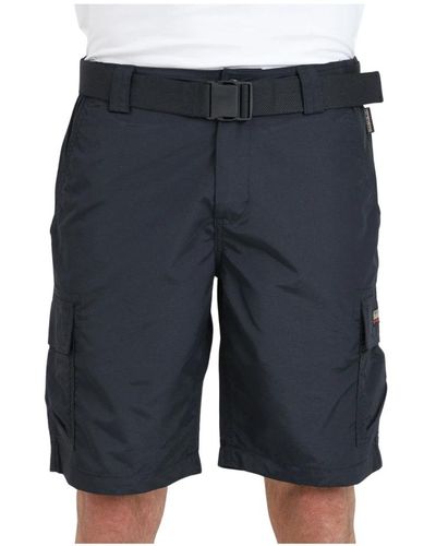 Napapijri Schwarze n-smith shorts - Blau