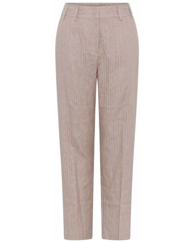 GUSTAV Trousers > straight trousers - Gris