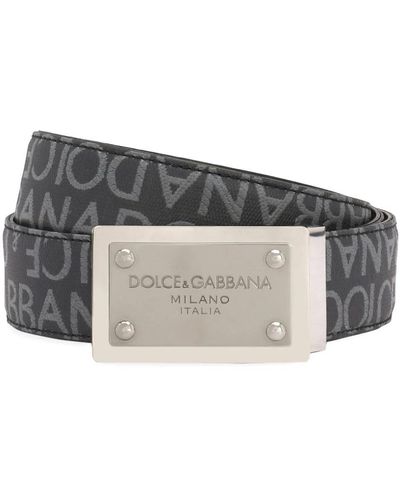 Dolce & Gabbana Belts - Grey