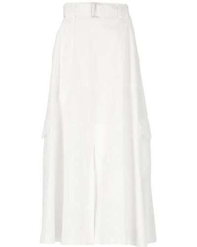 Fabiana Filippi Midi skirts - Blanc