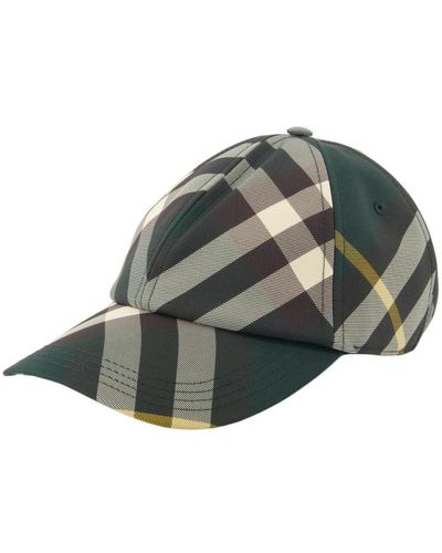 Burberry Vintage check cap - Grün