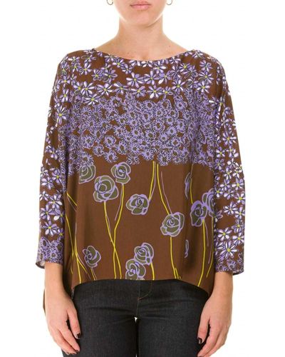 Manila Grace Blouses & shirts > blouses - Violet