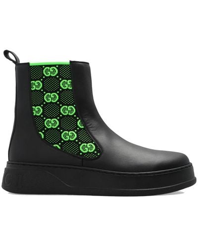 Gucci Chelsea Boots - Green