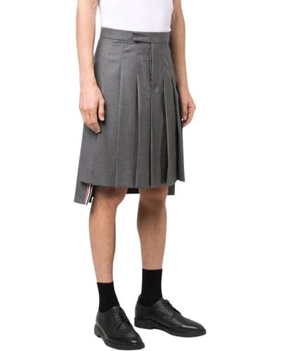 Thom Browne Midi Skirts - Black