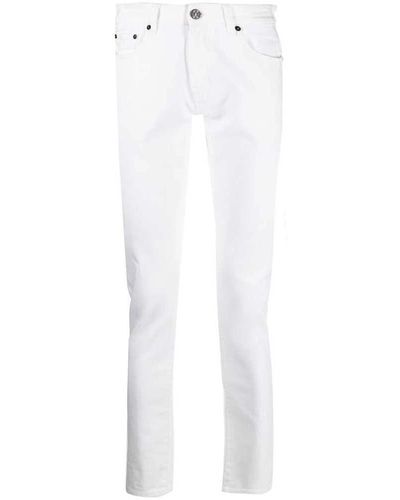 PT01 Trousers > slim-fit trousers - Blanc