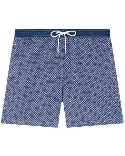 Paul & Shark Costume da bagno geometrico - Blu