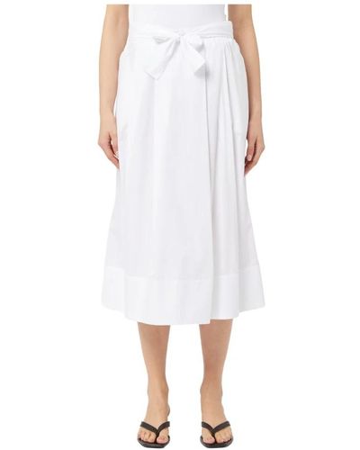 Emme Di Marella Midi Skirts - White