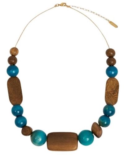 Malababa Accessories > jewellery > necklaces - Bleu