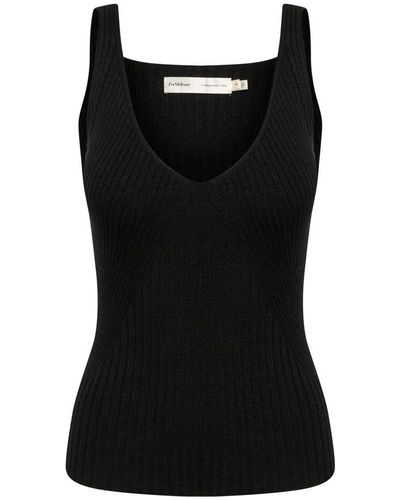 Inwear Sleeveless Tops - Black