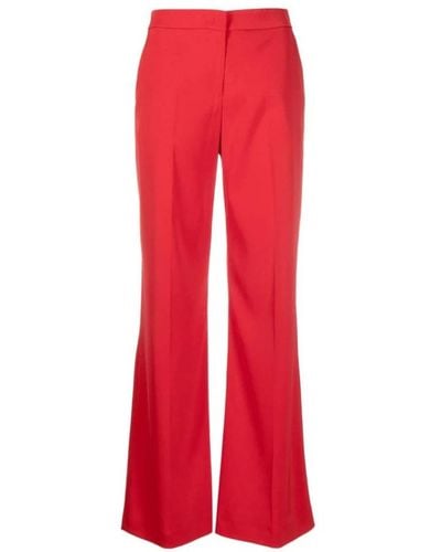 Pinko Wide Trousers - Red