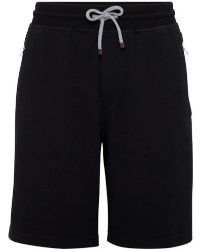 Brunello Cucinelli Casual Shorts - Black