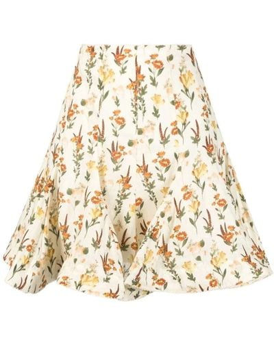 Agua Bendita Short Skirts - Natural
