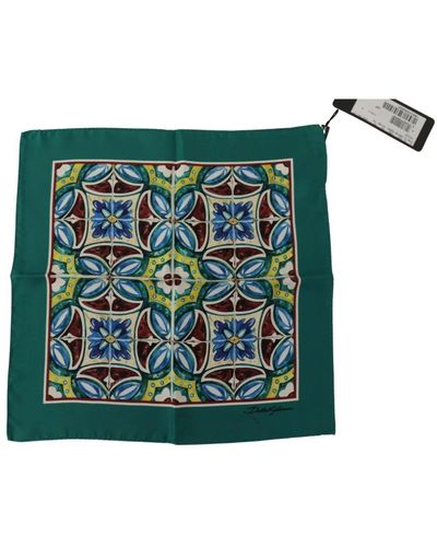 Dolce & Gabbana Pocket Scarves - Green