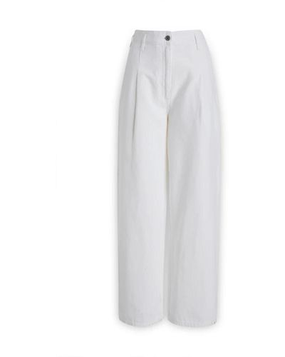 Philosophy Di Lorenzo Serafini Trousers > wide trousers - Blanc