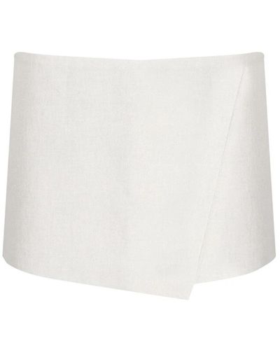 ANDAMANE Short Skirts - White