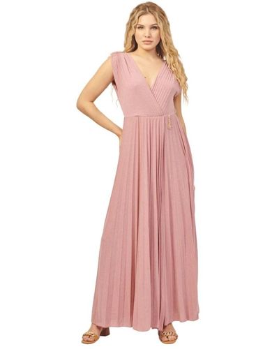 Fracomina Maxi Dresses - Pink