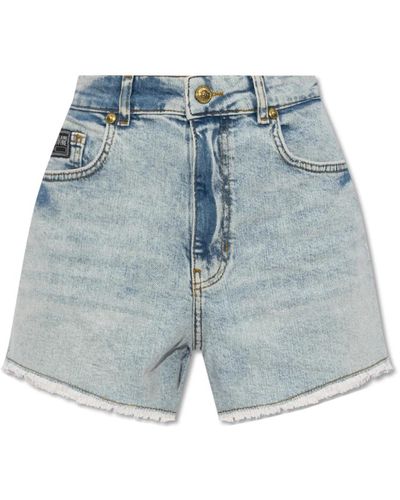 Versace Jeans Couture Denim shorts - Azul