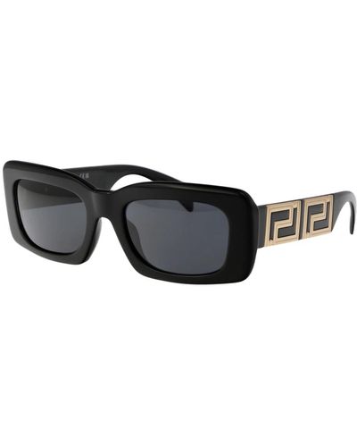 Versace Stylische sonnenbrille mit modell 0ve4444u - Schwarz