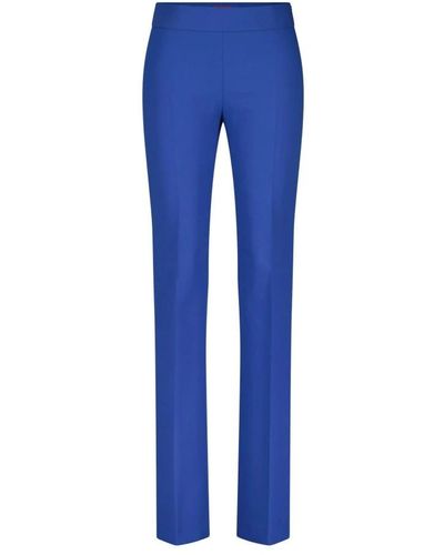BOSS Slim-Fit Trousers - Blue