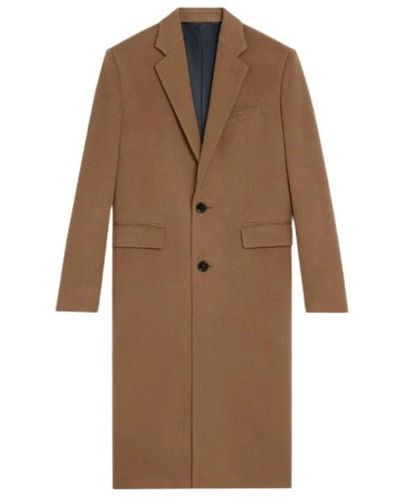 Celine Single-Breasted Coats - Brown