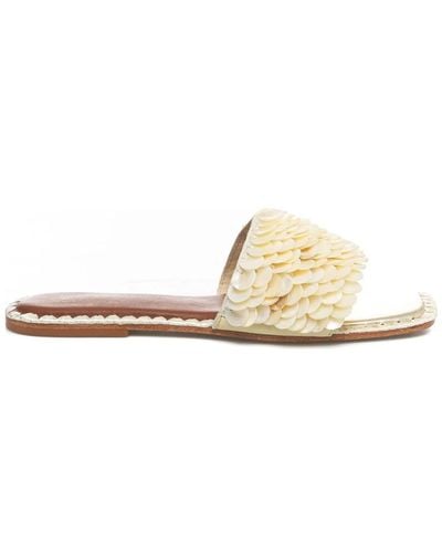 De Siena Shoes > flip flops & sliders > sliders - Blanc