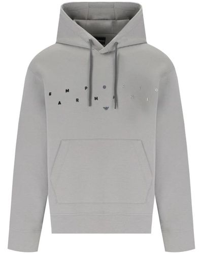 Emporio Armani Sweatshirts & hoodies > hoodies - Gris