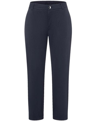 M·a·c Pantalones cortos azul oscuro modelo elegante