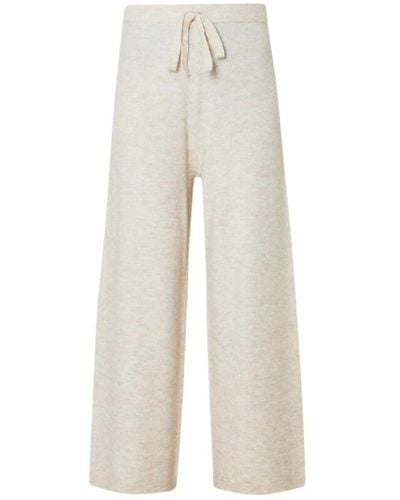 Liu Jo Pantaloni donna in maglia elasticizzata - Bianco