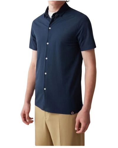 Colmar Short Sleeve Shirts - Blue