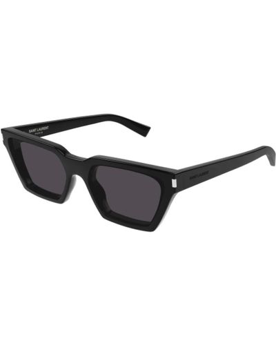 Saint Laurent Stylische uv-schutz sonnenbrille - Schwarz