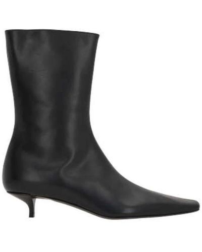 The Row Shoes > boots > heeled boots - Noir