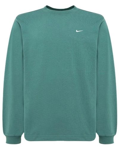 Nike Baumwoll-sweatshirt mit logo - Grün