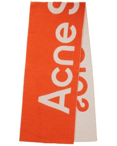 Acne Studios Sjaals - - Heren - Oranje