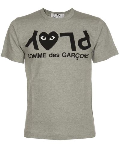 COMME DES GARÇONS PLAY T-Shirt - Grau
