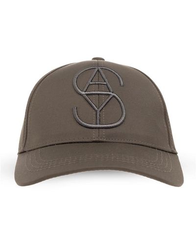 Yves Salomon Accessories > hats > caps - Marron