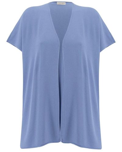 Le Tricot Perugia Knitwear > cardigans - Bleu
