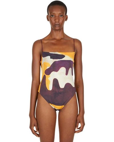 Ziah Badeanzug mit grafischem muster - Mehrfarbig
