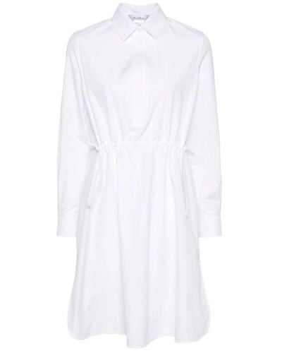 Max Mara Shirt Dresses - White