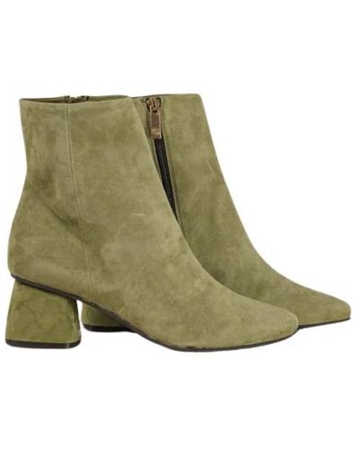 Carmens Heeled Boots - Green