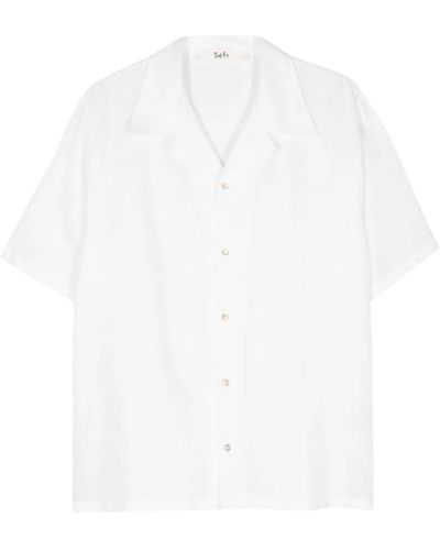 Séfr Short sleeve shirts - Weiß
