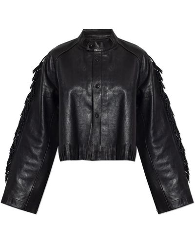 Forte Forte Jackets > leather jackets - Noir