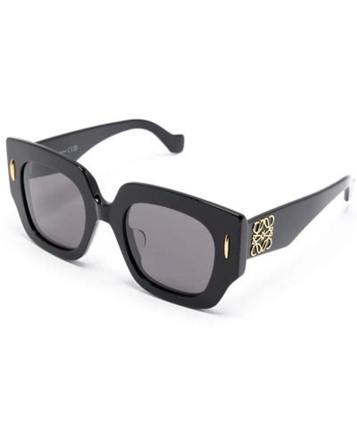 Loewe Lw 40129u 01a sunglasses - Metálico