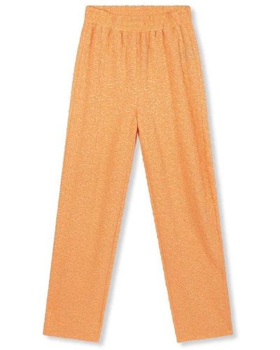 Refined Department Wide trousers - Orange