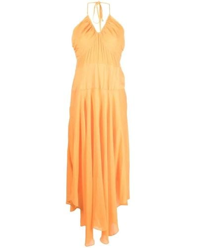 DKNY Midi dresses - Naranja