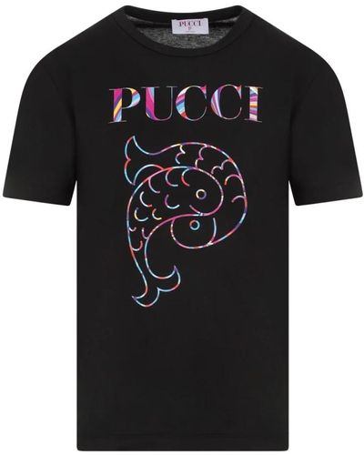 Emilio Pucci T-shirts - Negro