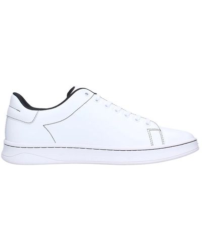 DIESEL Leder low-top sneakers - Weiß