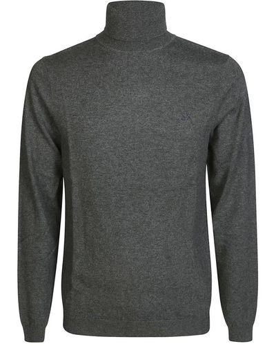 Sun 68 Stilvolles dolcevita-sweatshirt - Grau