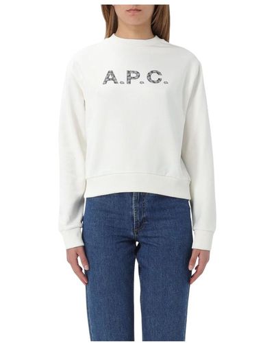 A.P.C. Round-neck knitwear - Weiß