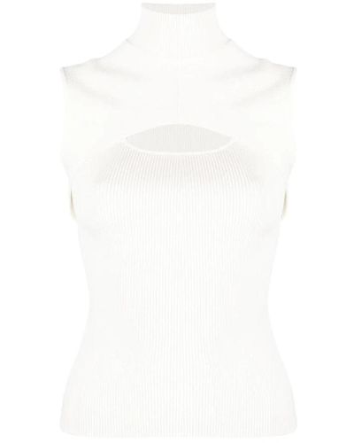 Jonathan Simkhai Knitwear > turtlenecks - Blanc