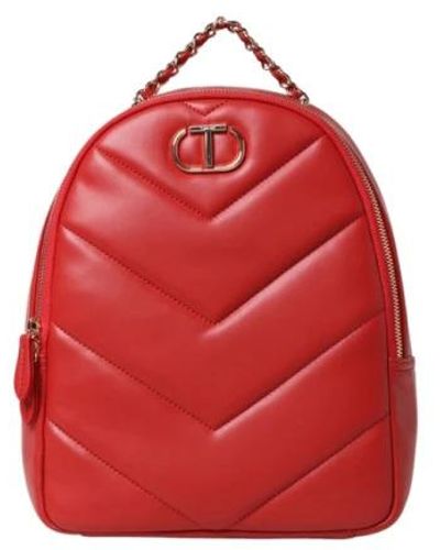 Twin Set Backpacks - Red